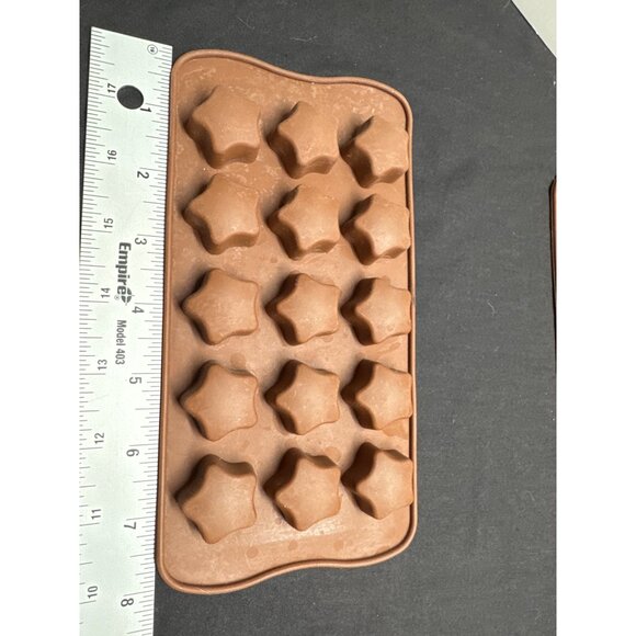 Silicone Baking Molds Set For Cupcakes Chocolates & Ice Cubes With e-book Recipe - Picture 12 of 16